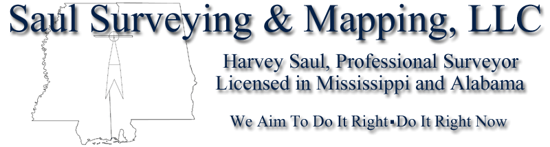 Saul Surveying and Mapping Logo
